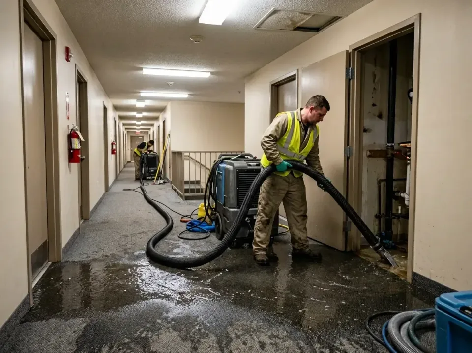 multi-unit-apartment-hallway-f-005 — frequently asked questions, Emergency Burst Pipe Water Extraction & Removal in Grass Va…
